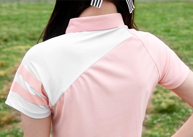 クール 半袖 カラーシャツ - b.right 輸入レディースゴルフウェア専門店