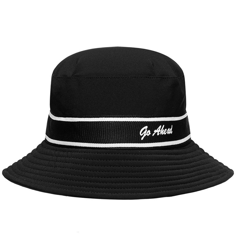 ハット 帽子 紫外線対策 リボン - b.right 輸入レディースゴルフウェア専門店