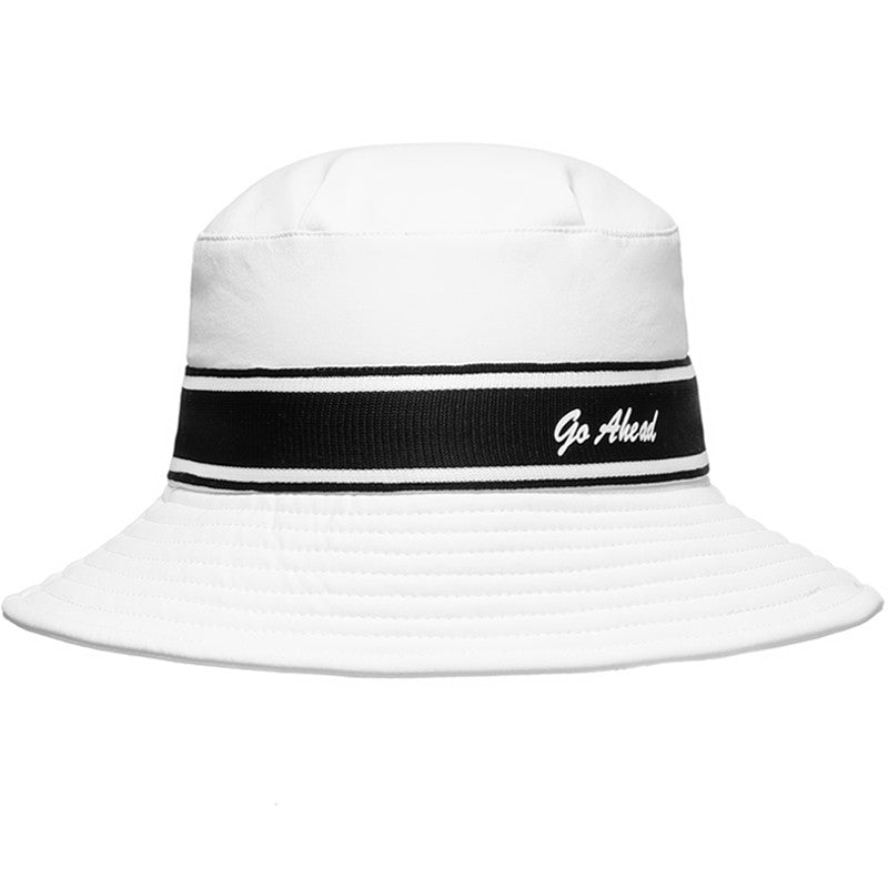 ハット 帽子 紫外線対策 リボン - b.right 輸入レディースゴルフウェア専門店