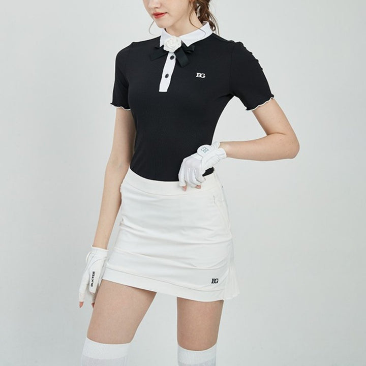 半袖 Tシャツ ショート丈スカートセットアップ - b.right 輸入レディースゴルフウェア専門店