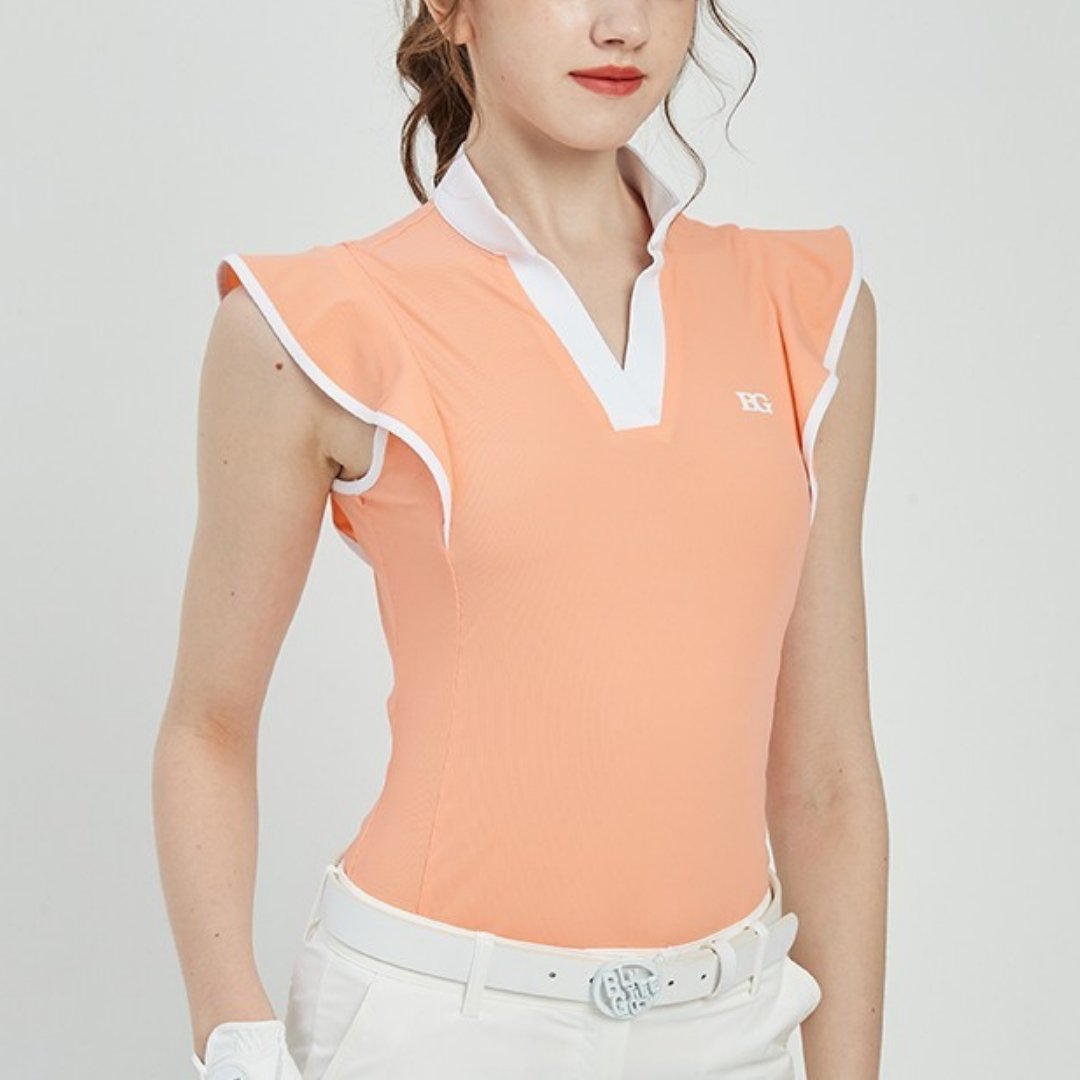 半袖Tシャツ ノースリーブ ショートスカート セットアップ - b.right 輸入レディースゴルフウェア専門店