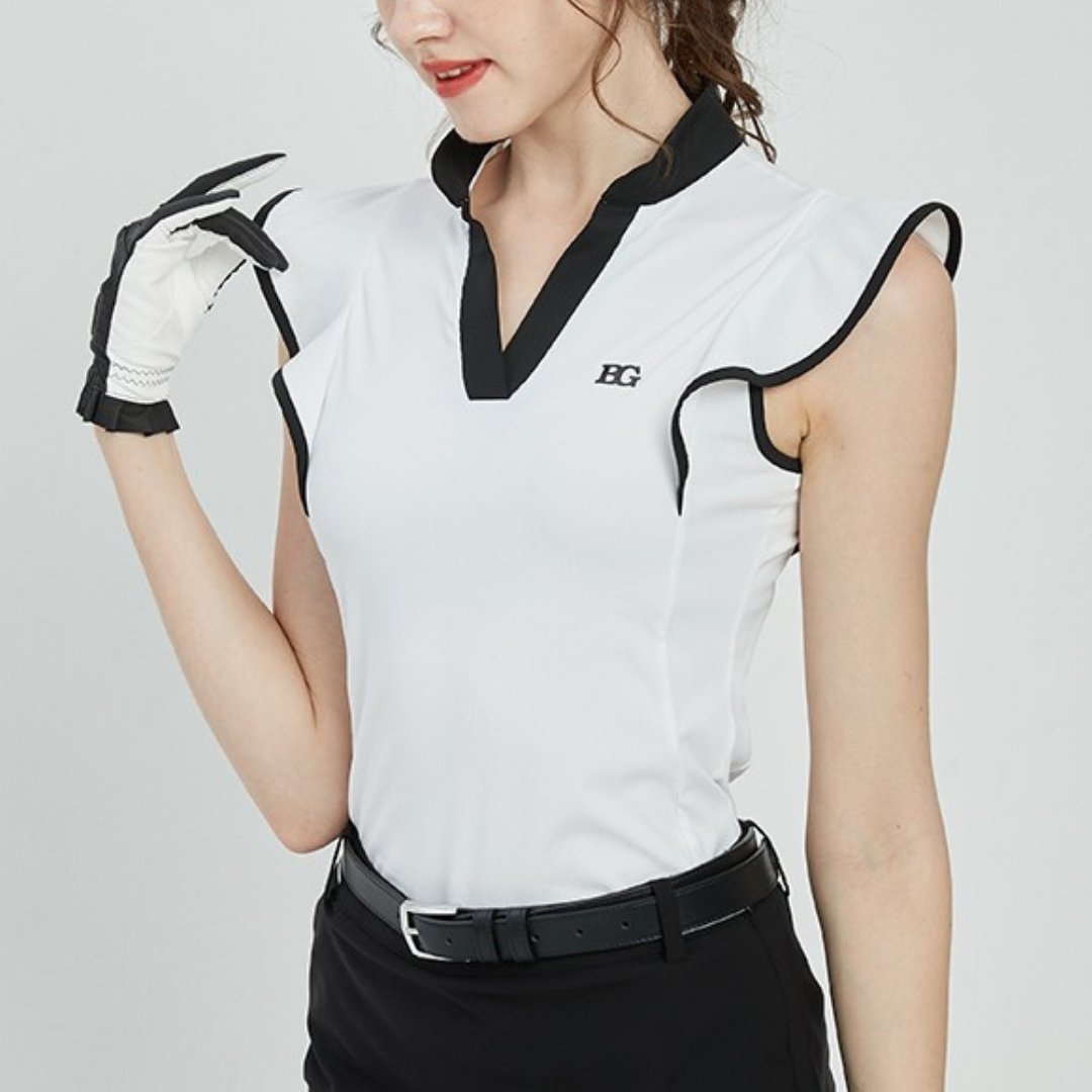 半袖Tシャツ ノースリーブ ショートスカート セットアップ - b.right 輸入レディースゴルフウェア専門店